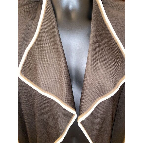 Misook Brown Open Cardigan Women's Size Small‎ - Picture 3 of 6